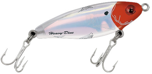 Mirrolure Heavy Dine Sinkin Twitch 2.58In 7/16Oz Wht/Red Hd