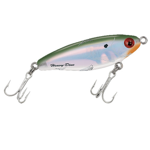 Mirrolure Heavy Dine Sinkin Twitch 2.58In 7/16Oz By Grn/Prl