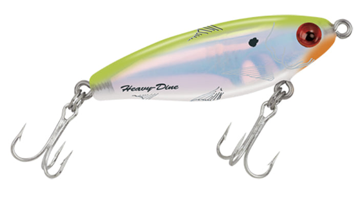 Mirrolure Heavy Dine Sinkin Twitch 2.58In 7/16Oz Cht/Prl/Sl
