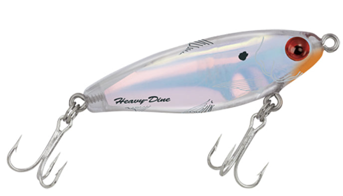 Mirrolure Heavy Dine Sinkin Twitch 2.58In 7/16Oz Silver/Clr