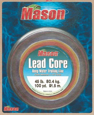 Mason Lead Core Line 18Lb 100Yd Marked 10Yds