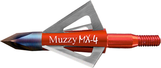 Muzzy Archery Mx4 Broadheads 100Gr 4Bl 3Pk