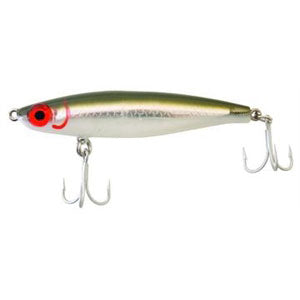 Mirrolure Catch 2000 Suspend Twtch 3.5In 1/2Oz Grn/Wht/Slv