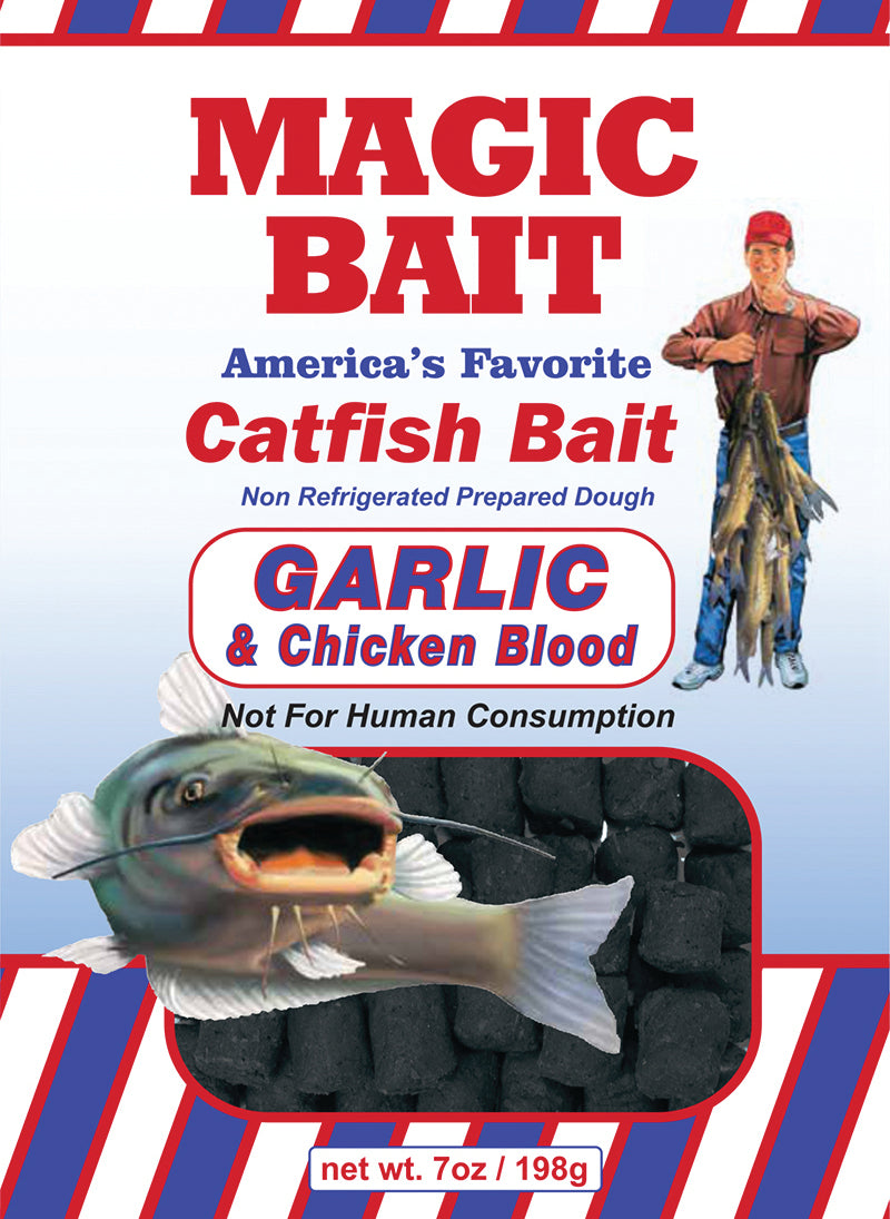 Magic Bait Catfish Bait 7Oz Garlic/Chicken Blood