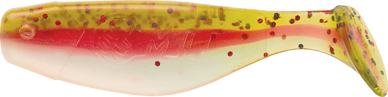 Mister Twister Tri-Com Sassy Shad 2.5In 10Pk Wtrml Red Shd