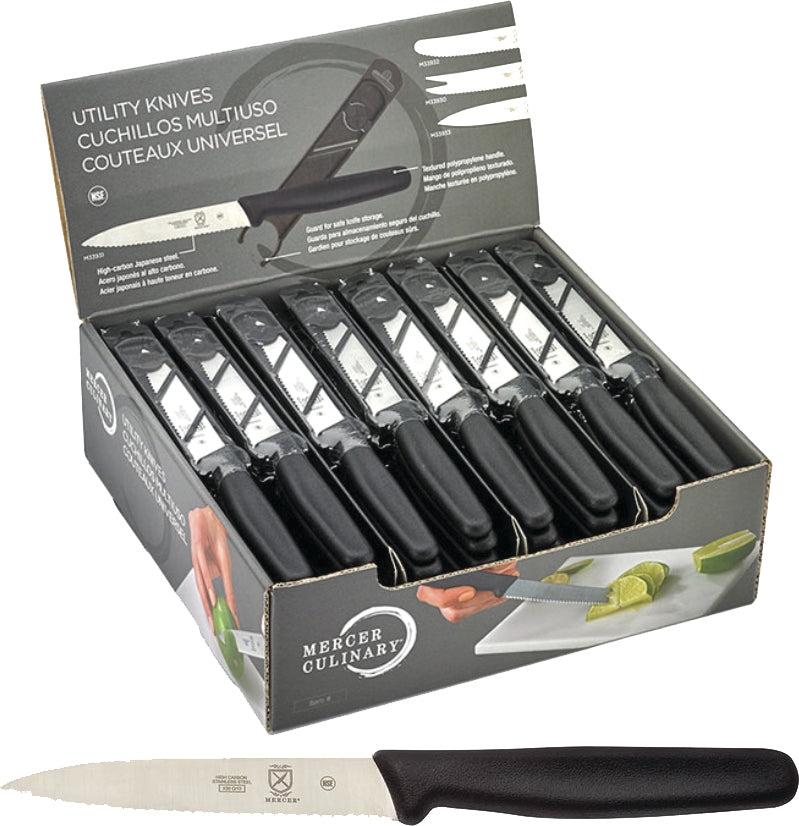 Mercer Sport Bait/Utility Knife 4In W/Guard