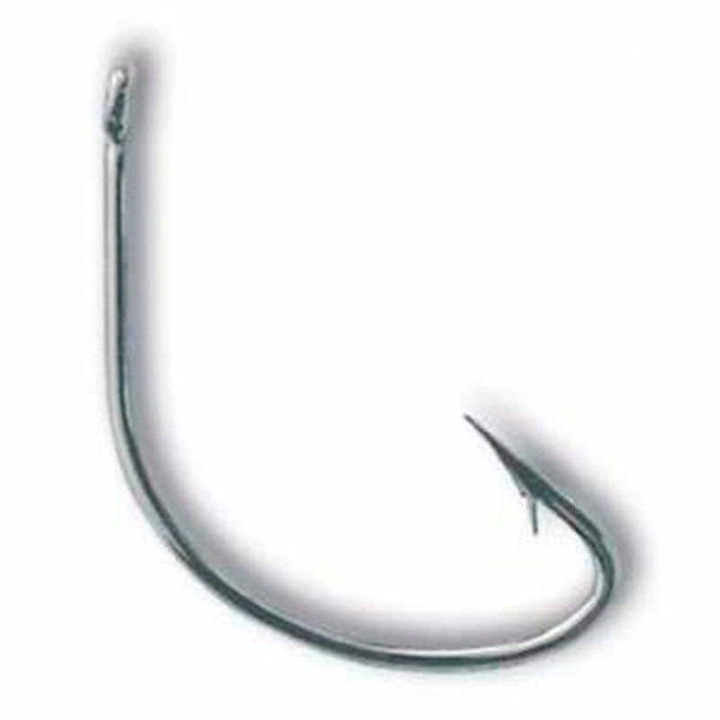 Mustad Wide Gap Hook Nickel Sz4 10Pk