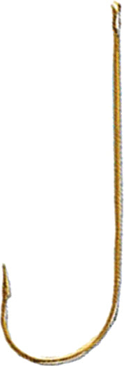 Mustad Aberdeen Hook Gold Sz2 10Pk