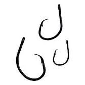 Mustad Demon Inline Circle Hook Black Nickel 1X Sz2 10Pk