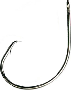 Mustad Ultra Demon Circle Hook Black Nickel 1X Sz1 10Pk