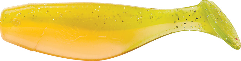 Mister Twister Tri-Com Sassy Shad 3In 10Pk Sun Pearch