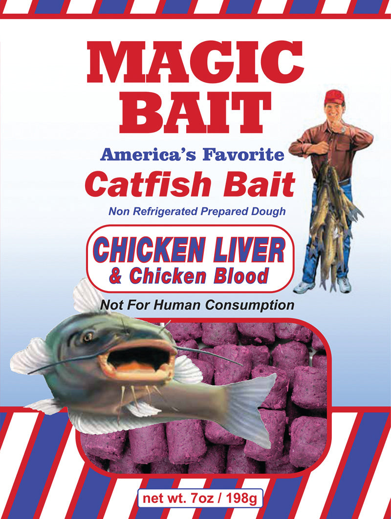 Magic Bait Catfish Bait 7Oz Liver/Chicken Blood
