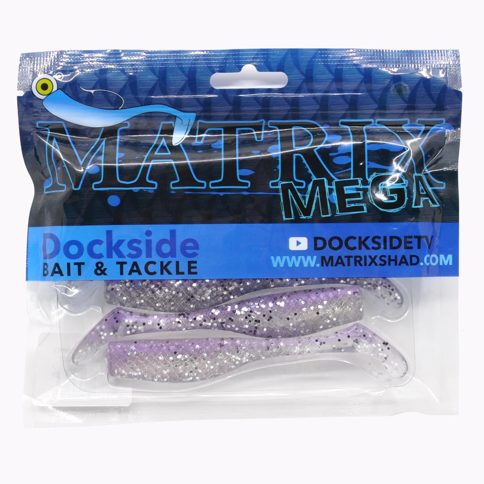 Matrix Mega Shad 2.25In 6Pk Midnight