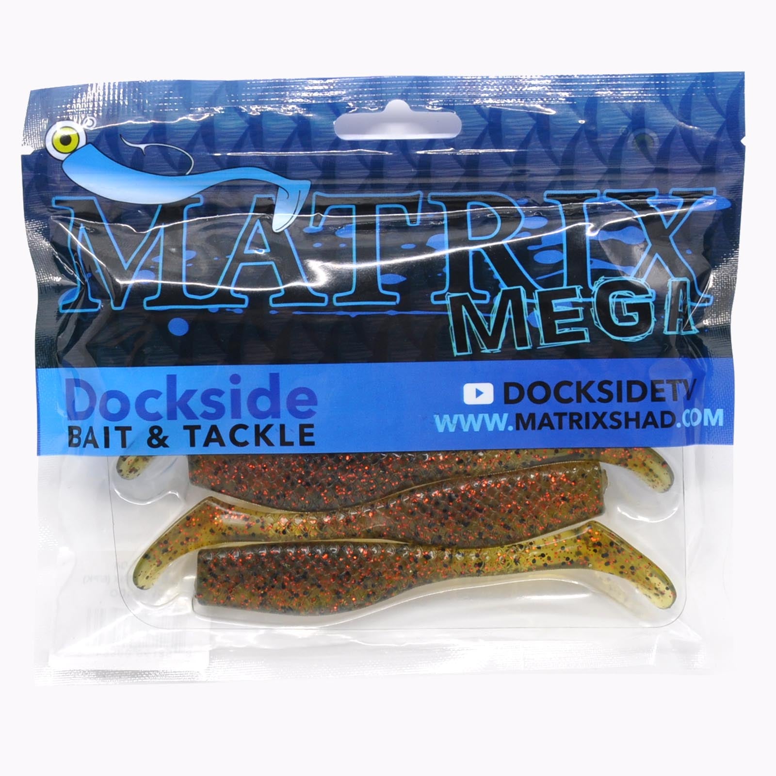 Matrix Mega Shad 2.25In 6Pk Avocado