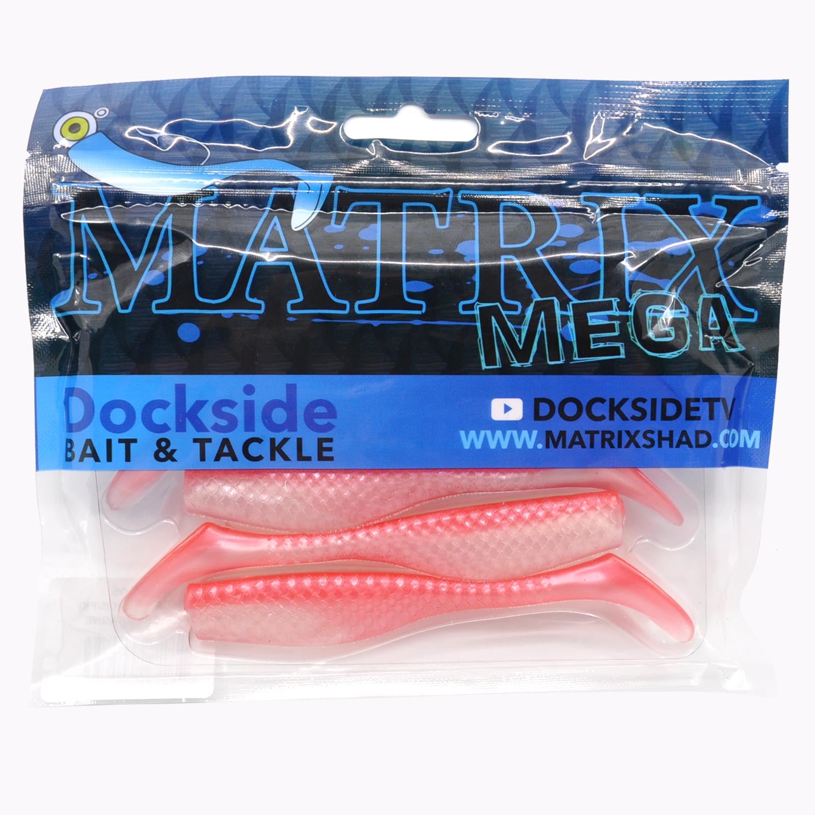 Matrix Mega Shad 2.25In 6Pk Pink Champagne