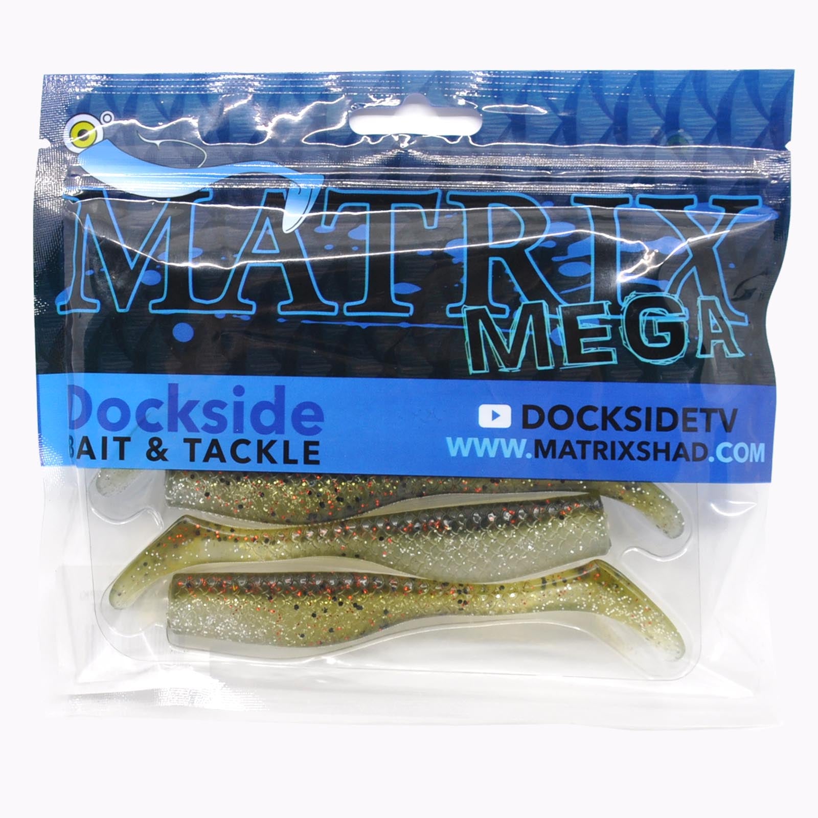 Matrix Mega Shad 2.25In 6Pk Green Hornet