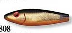 Mirrolure Sinking Twitchbait 3.58In 1/2Oz Blk/Org/Gld