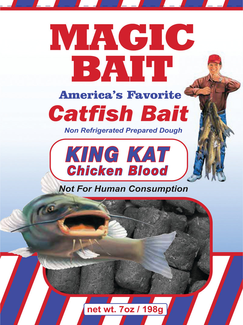 Magic Bait Catfish Bait 7Oz King Kat Chick Blood
