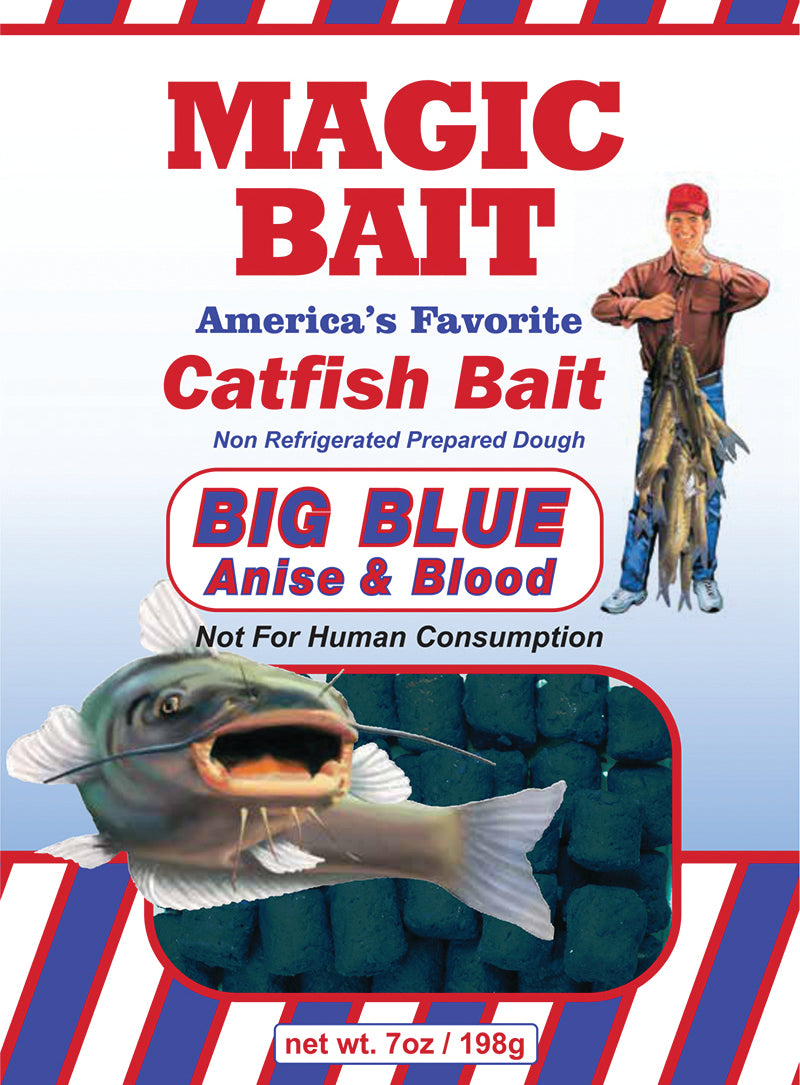 Magic Bait Catfish Bait 7Oz Big Blue Anise
