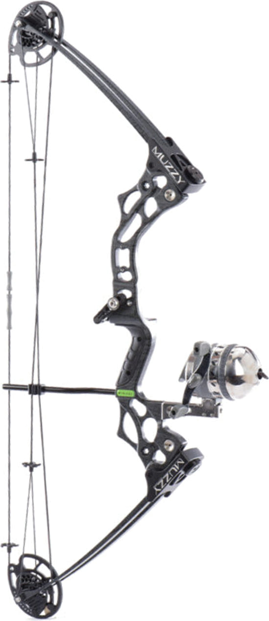 Muzzy Archery V2 Spin Bowfishing Kit Rh Bow/Reel/Rest/Arrow