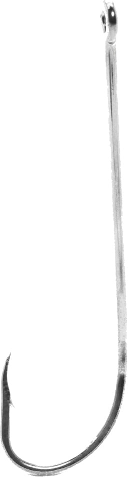 Mustad X-Long Shank Hook Nickel Beak Sz6 10Pk