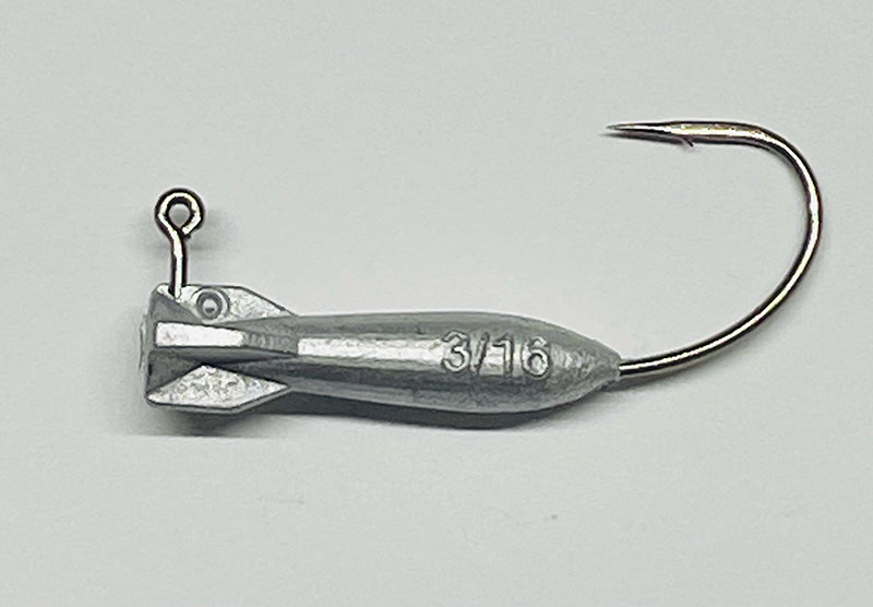 Missile Baits Hover Missile Jig Head 1/16Oz 3Pk 2/0 Gama Hook