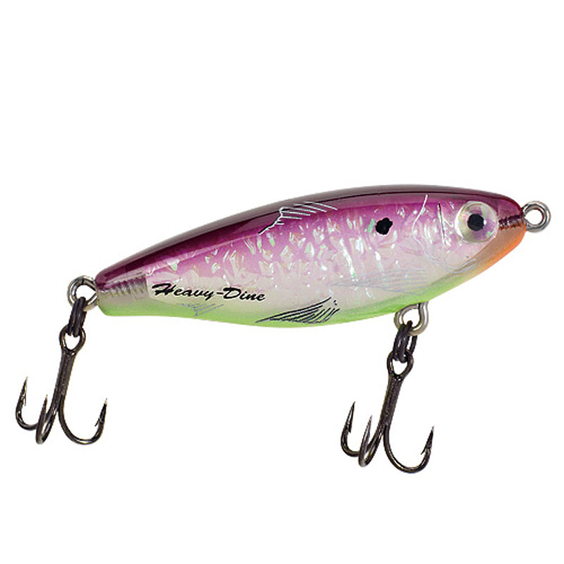 Mirrolure Heavy Dine C-Eye Pro 2.58In 7/16Oz Prp/Cht/Sl