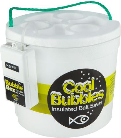 Marine Metal Cool Bubbles Combo 8Qt Ins Styro/Mb11 Pump
