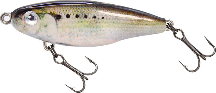 Mirrolure Mini Suspend Skin Twitch 2.25In 3/16Oz Shad