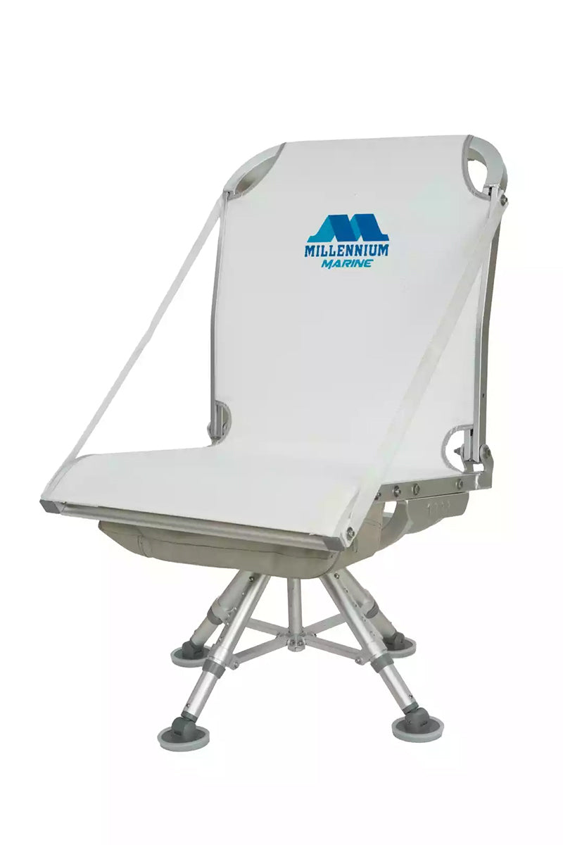 Millennium Marine Marine Deck Chair Quad White
