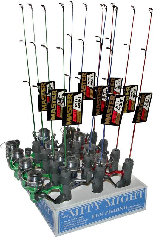 Master Fishing Mity Might Combo W/Line Spinning 2Ft 1Bb L 1Pc