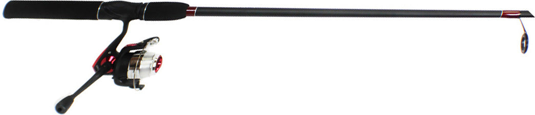 Master Fishing Expedition Combo W/Line Spinning Red 6.5Ft M 2Pc