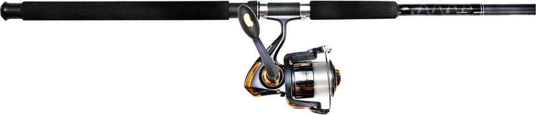 Master Fishing Smoke Combo W/Line Spinning 7Ft M 2Pc