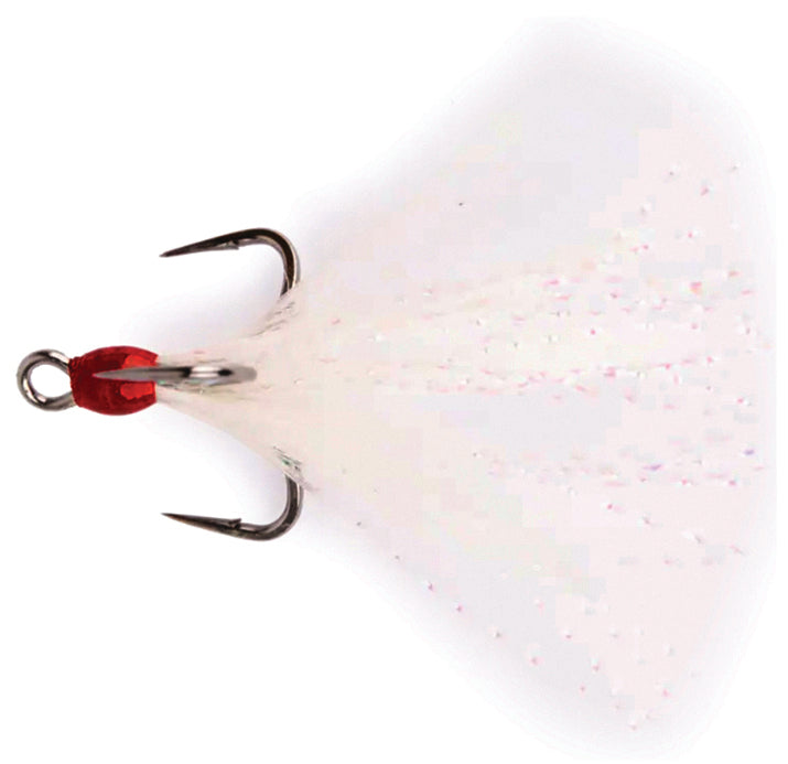 Mustad In-Line Triple Grip T-Steel 2Pk Sz2 Wht Tins