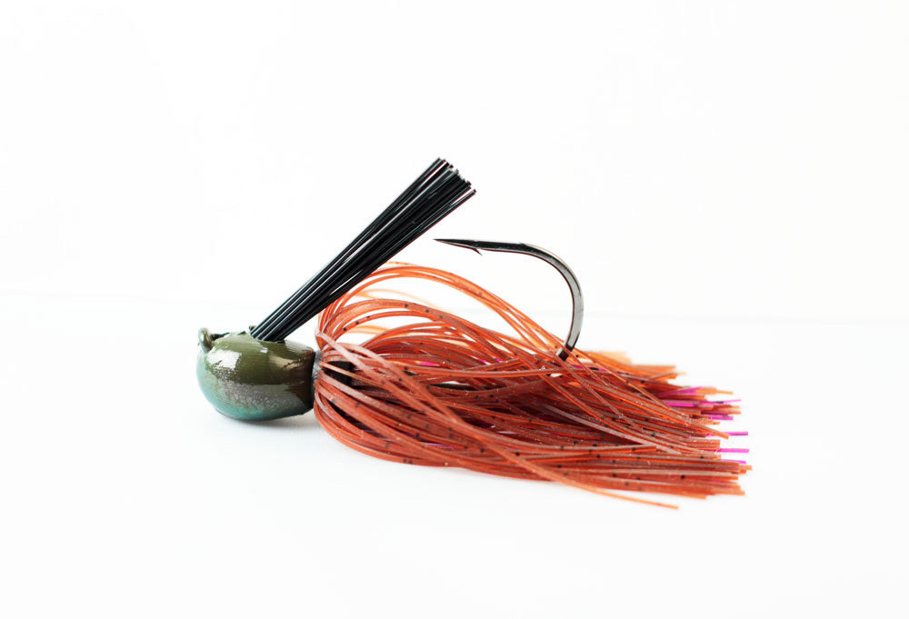 Missile Baits Mini Flip Jig 1/2Oz Brown Purp Passion