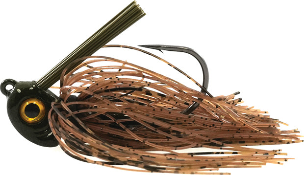 Missile Baits Mini Swim Jig 7/16Oz Green Pumpkin