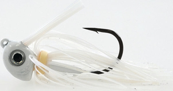 Missile Baits Mini Swim Jig 7/16Oz Pearl White