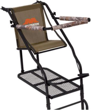 Millennium Ml110 Ladder Tree Stand 21Ft Dlx Single 300Lb