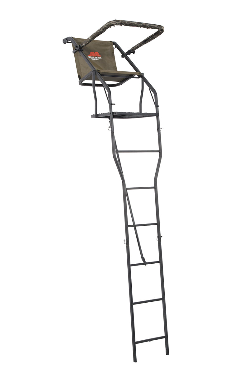 Millennium Tree Stand Ladder 18Ft Lite Single 300Lb