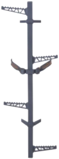 Millennium Stick Ladder Steel 4Pc Dual 32In Per