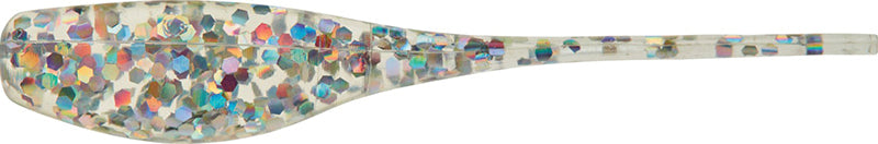 Mister Twister Sassy Stingum 2.25In 25Pk Silver Rnbow