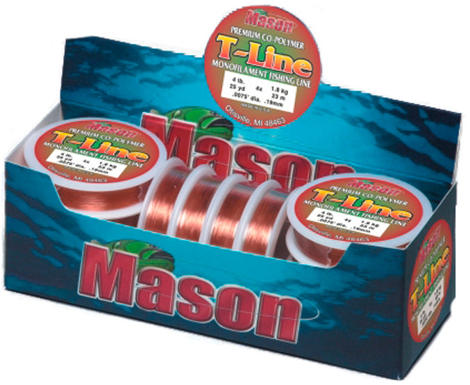 Mason T-Line Leader 25Yd 20Lb