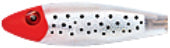 Mirrolure Sinking Spotted Trout 3.58In 1/2Oz Wht/Red Hd