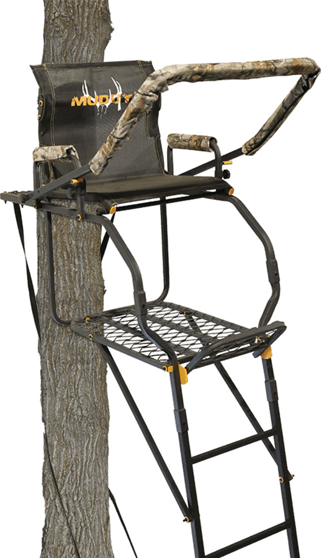 Muddy Outdoor Huntsman Ladder Stand 1-Man 17Ft