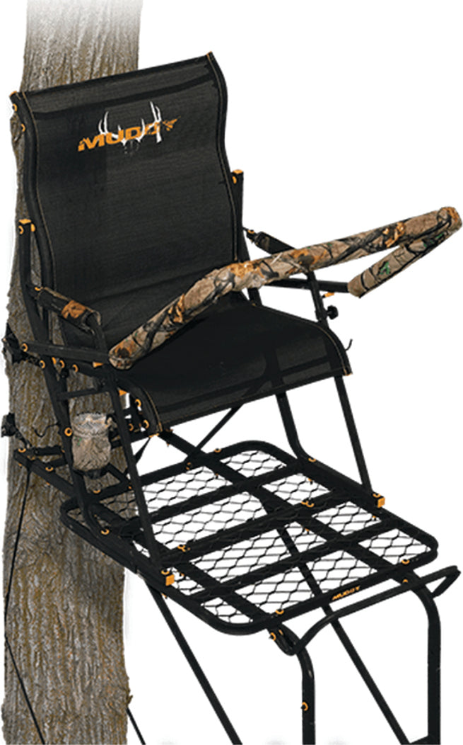 Muddy Outdoor Boss Hawg Ladder Stand 1.5-Man 17Ft