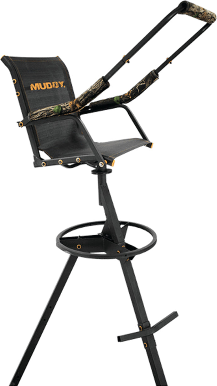 Muddy Outdoor Nomad Tripod Stand 12Ft Flex-Tek Seat