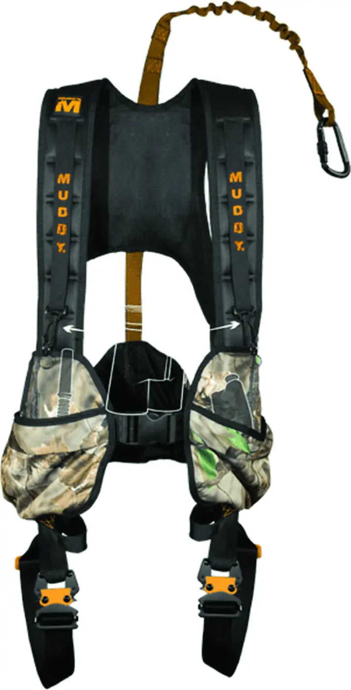 Muddy Outdoor Crossover Safety Harness