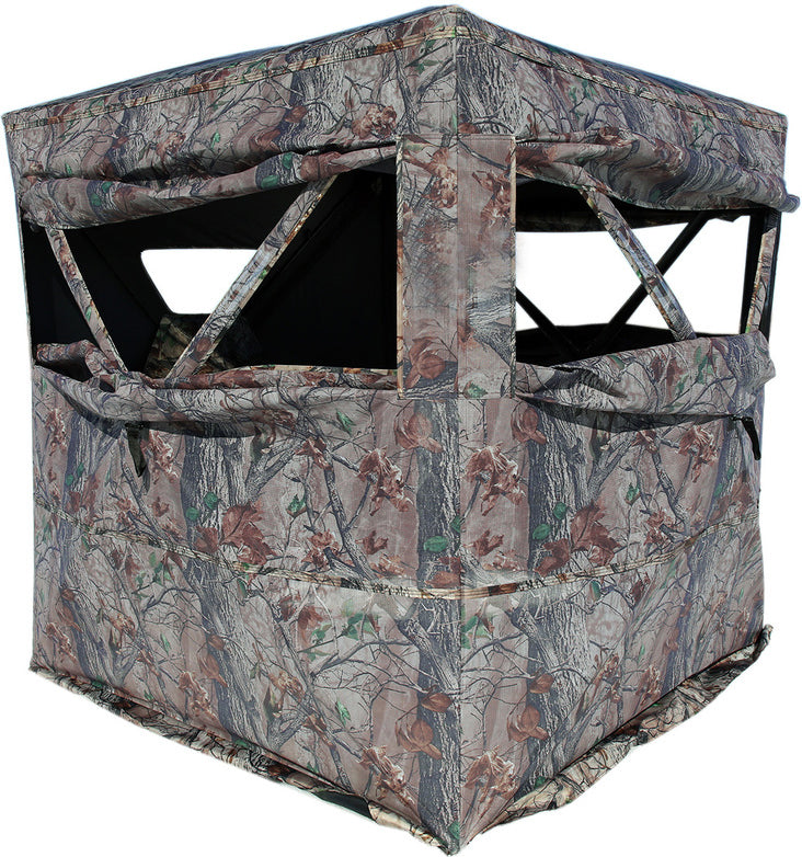 Muddy Outdoor Prevue See-Thru Blind Hub 53X53X66In Camo
