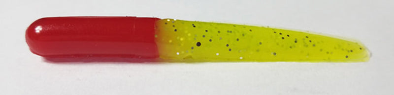 Muddy Water Baits Crappie Bait 2.5In 12Pk Red/Chartre