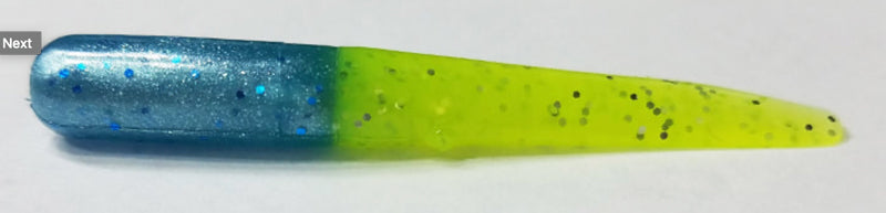 Muddy Water Baits Crappie Bait 2In 12Pk Bluegrass